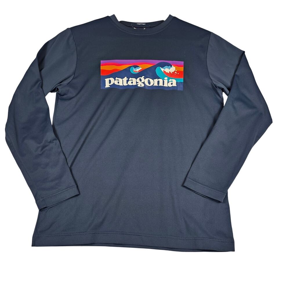 Patagonia Long Sleeved Capilene Cool Daily Graphic Shirt